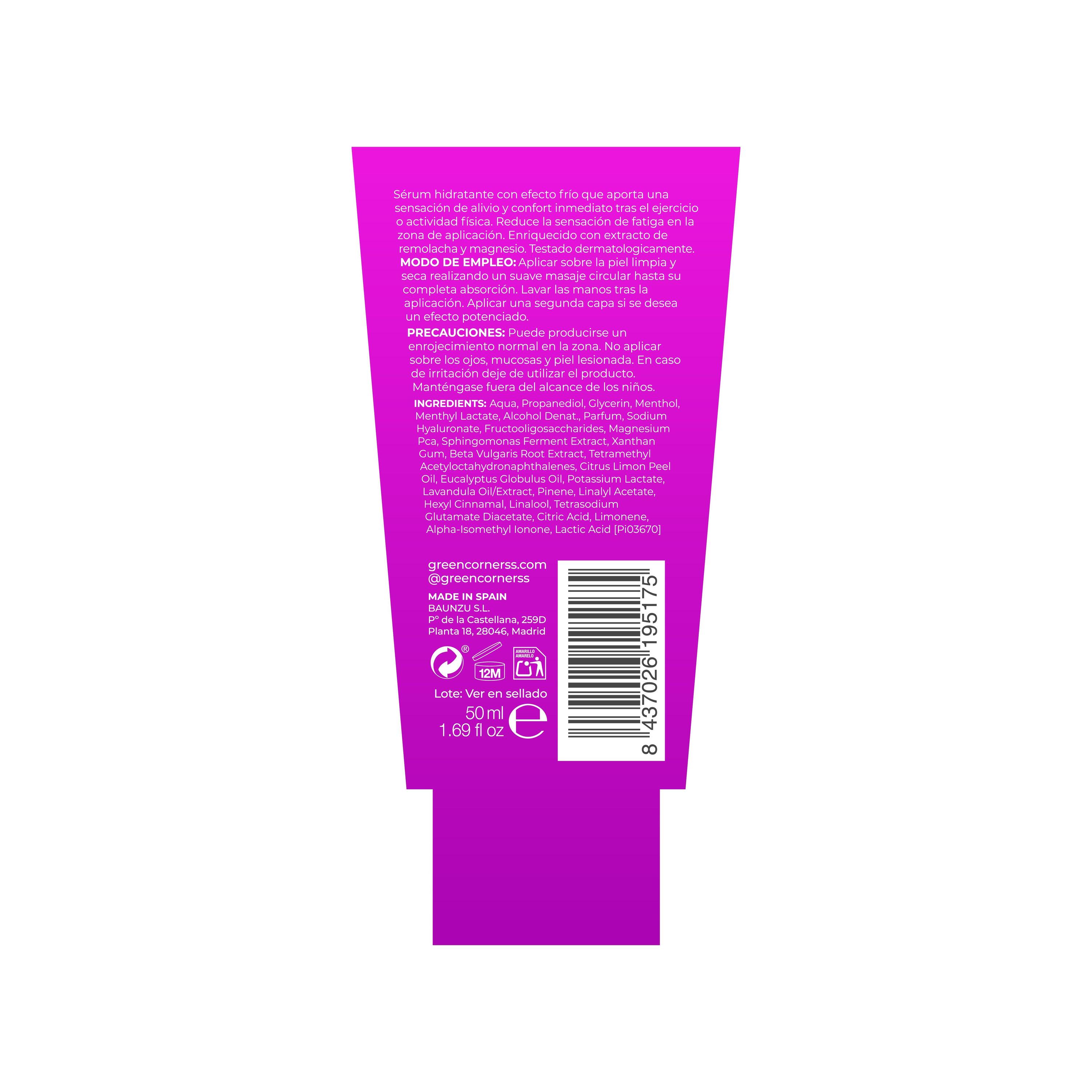 Gel efecto frío muscular – Recuperación y alivio inmediato 50 ml 5/5