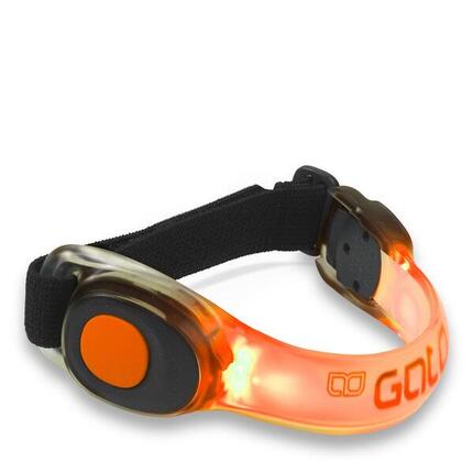 Outwet Gato Neon LED-Armband Orange One Size.