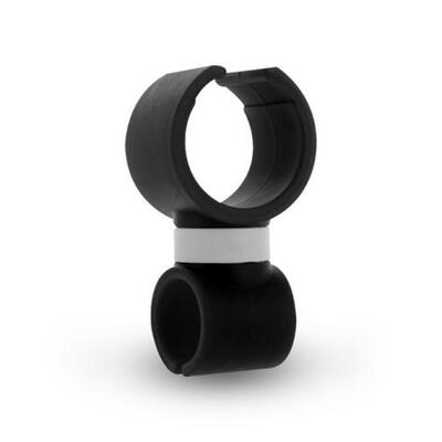 Telefoonhouder universal zwart/grijs universeel, past op elke telefoon