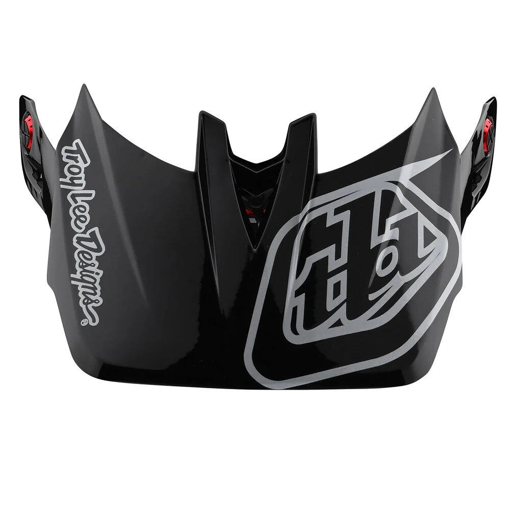 Troy Lee Design 21 ER D4 Carbon Visor Mirage Sram Black / Red