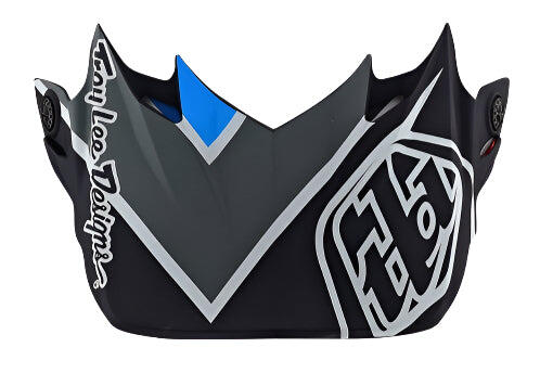 TROY LEE DESIGNS 21 SE4 POLY VISOR BETA ORANGE / NAVY