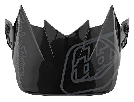 TROY LEE DESIGNS 21 SE4 GP VISOR SILHOUETTE BLACK / GREY