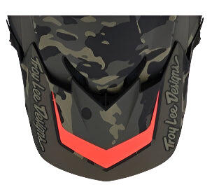 TROY LEE DESIGNS 24.1 SE4 GP VISOR OVERLOAD CAMO ARMY GREEN