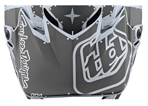 TROY LEE DESIGNS 20 SE4 POLY VISOR FACTORY SILVER