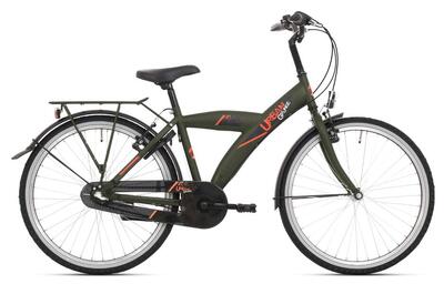 Bikefun kinderfiets 26 inch urban - matgroen