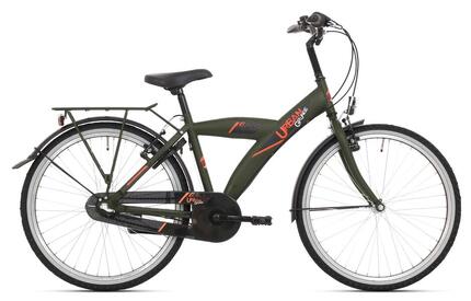 Bikefun Urban 26" rower dziecięcy 3-biegowy Mat Green