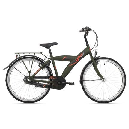 Bikefun Urban 26" rower dziecięcy 3-biegowy Mat Green