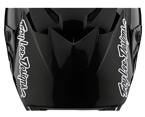 TROY LEE DESIGNS 21 SE4 GP VISOR BLOCK BLACK / ORANGE