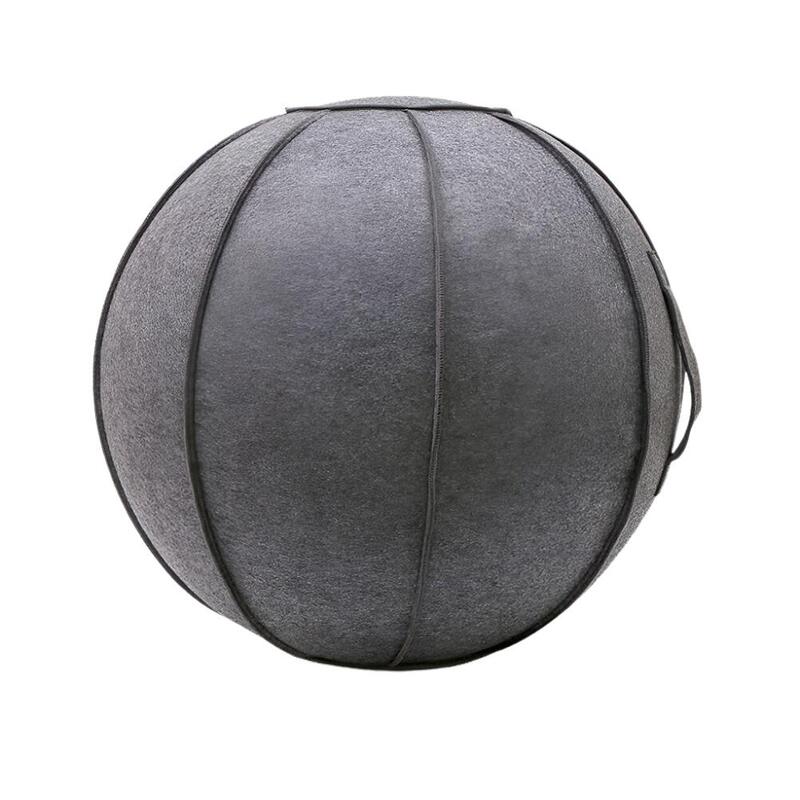 Ballon de yoga pour chaise de bureau et de fitness - Feutre anthracite