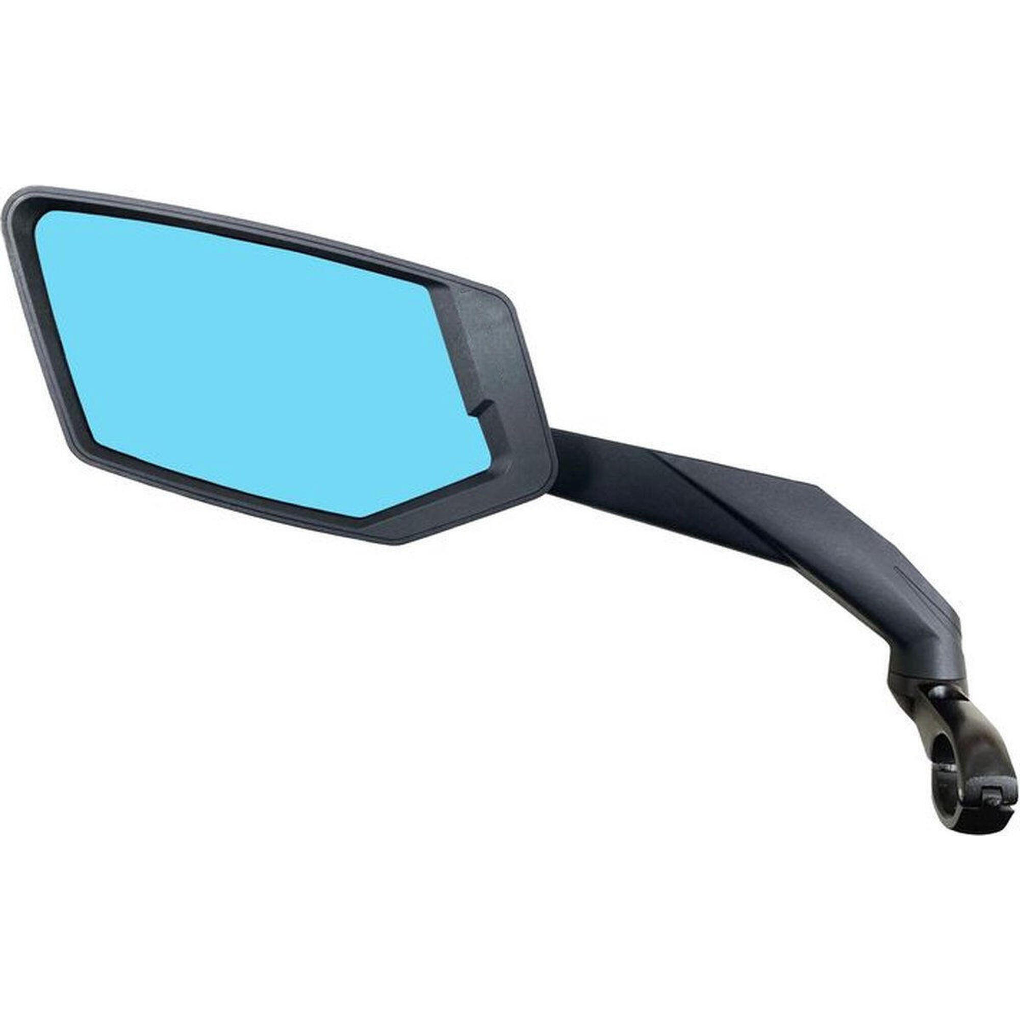 Edge - Miroir De Vélo Électrique Luxe Gauche - Extra Grand Avec Verre À Gradation - Rétroviseur - Noir - Decathlon
