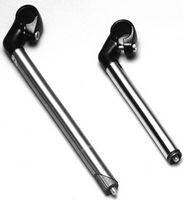 STEM Kalloy 222 mm 40 280 Chrome noir en acier inoxydable