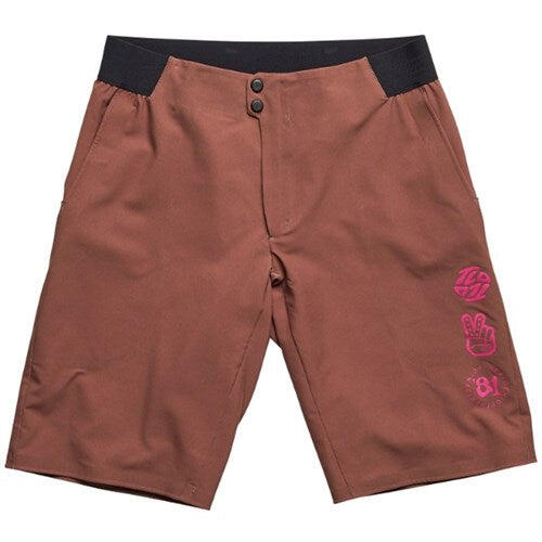 Troy Lee Designs 24.1 FLOWLINE SUPERLYTE SHORT MONO CHOCOLATE