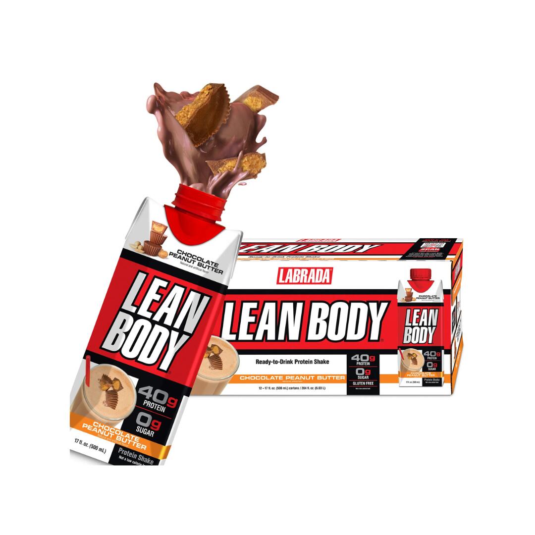 Labrada Lean Body RTD Protein Shake - Peanut Butter Chocolate