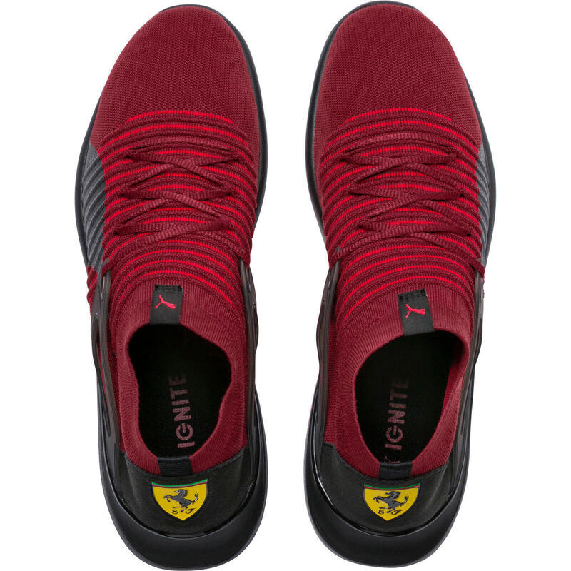 Pantofi sport unisex Puma Scuderia Ferrari Evo Cat Ii Sock, Rosu