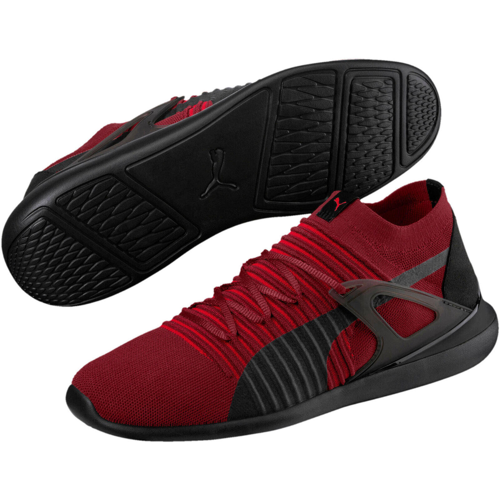 Baskets Puma Scuderia Ferrari Evo Cat Ii Sock Lace, Rouge, Unisexe 3/5
