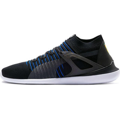 Sneakers puma scuderia ferrari evo cat ii sock lace. zwart. uniseks