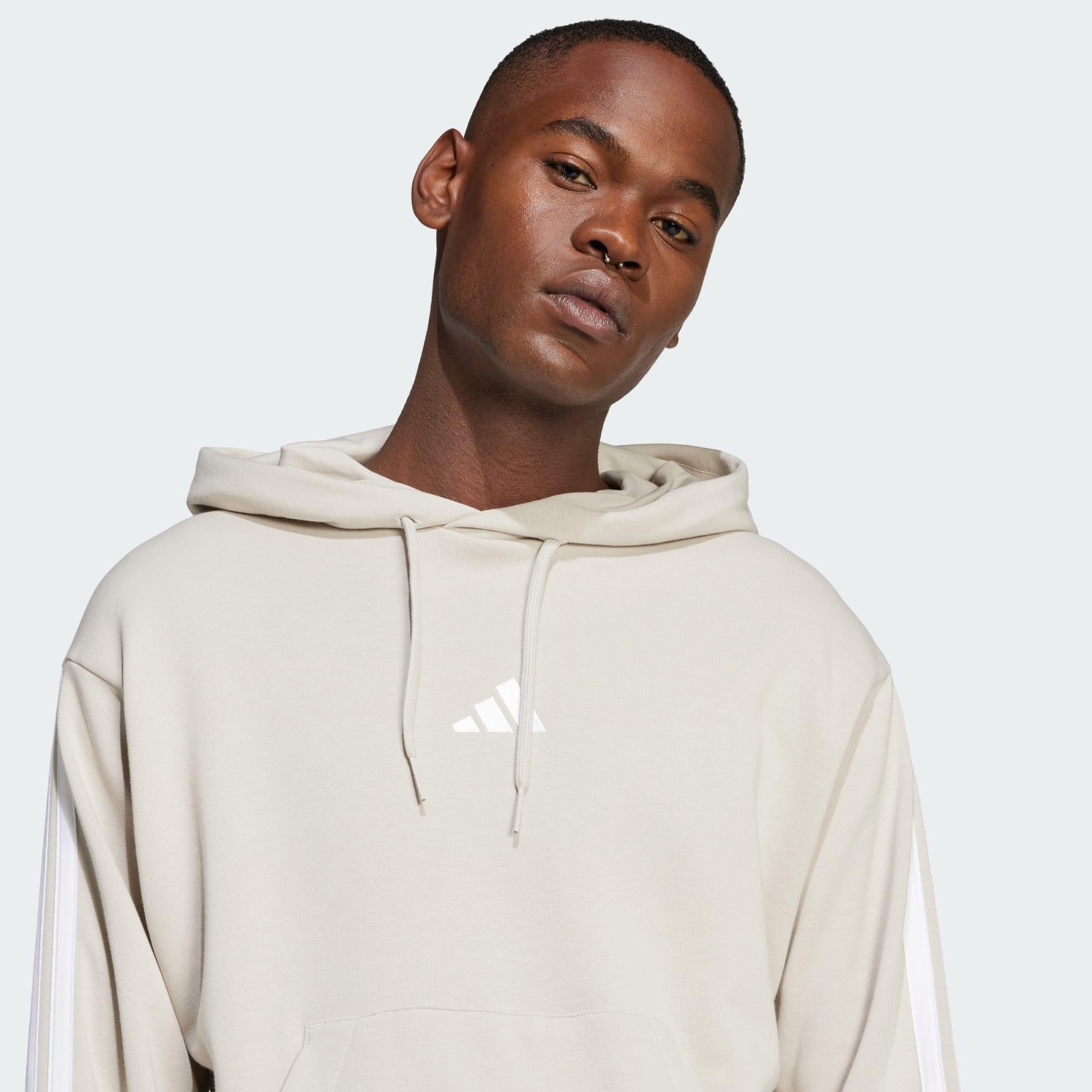 Essentials 3-Stripes French Terry Hoodie 5/5