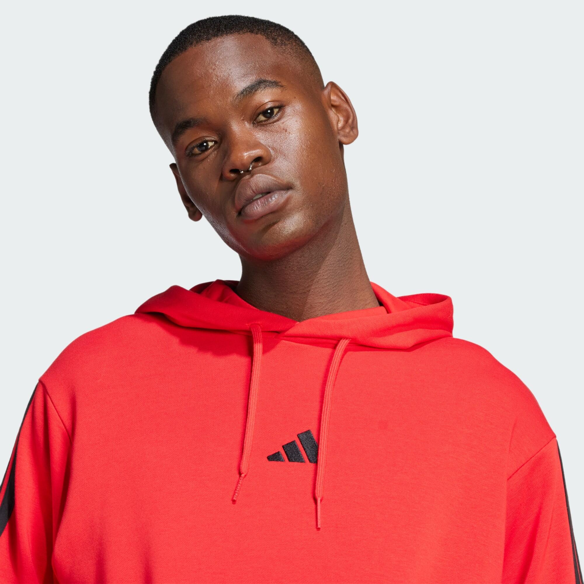 Sudadera con capucha Essentials French Terry 3 bandas 4/5