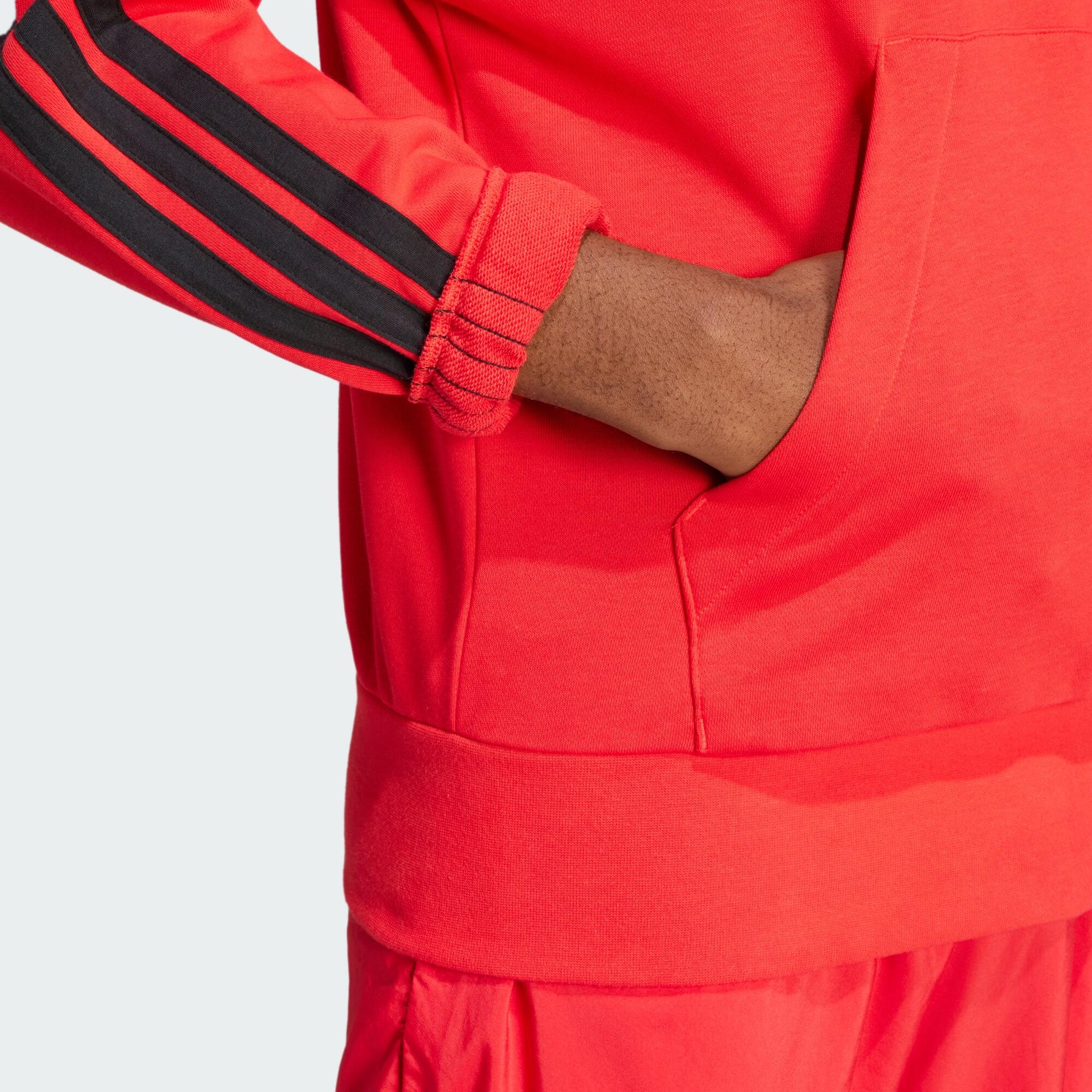 Sudadera con capucha Essentials French Terry 3 bandas 5/5
