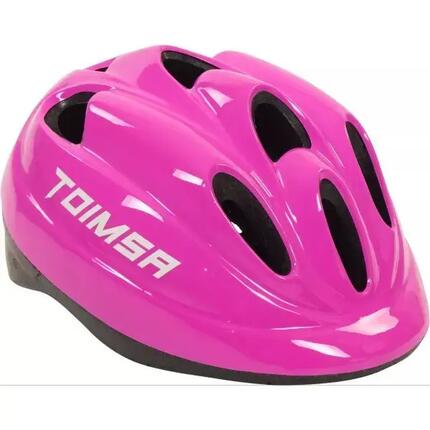 Casque de vélo réglable rose pour enfant