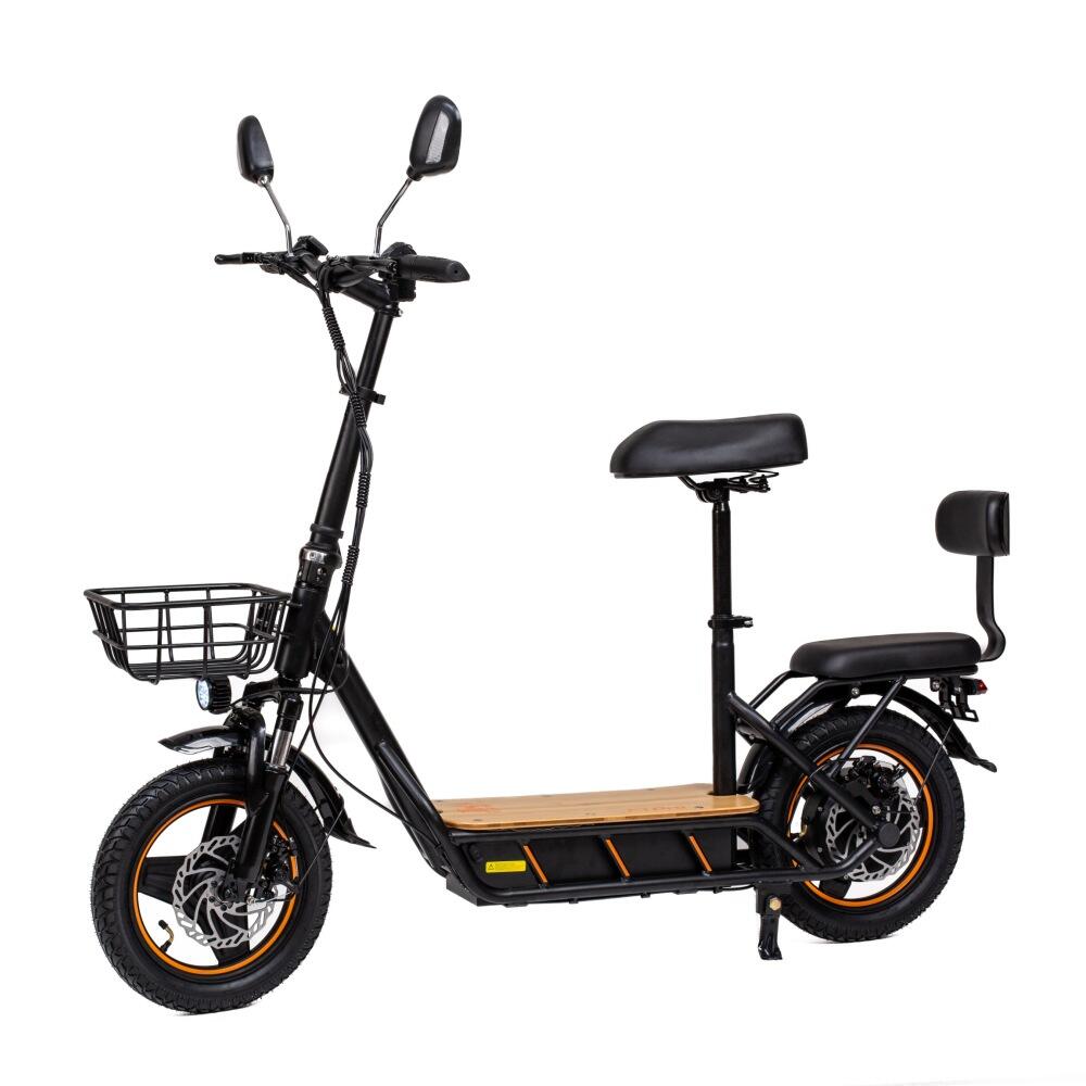 Trotinete elétrica kukirin c1 pro com assento, bateria 48v e 26ah