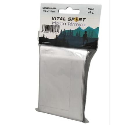 MANTA TERMICA DE EMERGENCIA VITAL SPORT 130 x 210 cm