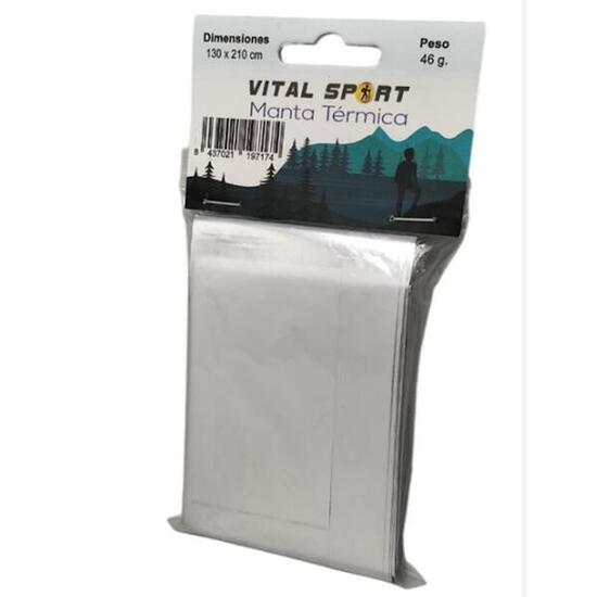 MANTA TERMICA DE EMERGENCIA VITAL SPORT 130 x 210 cm