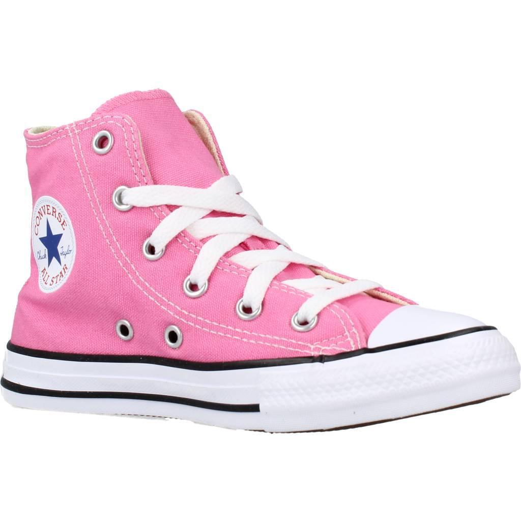 Baskets Converse Modèle Yths Ct Allstar Hi Couleur Rose 5/6