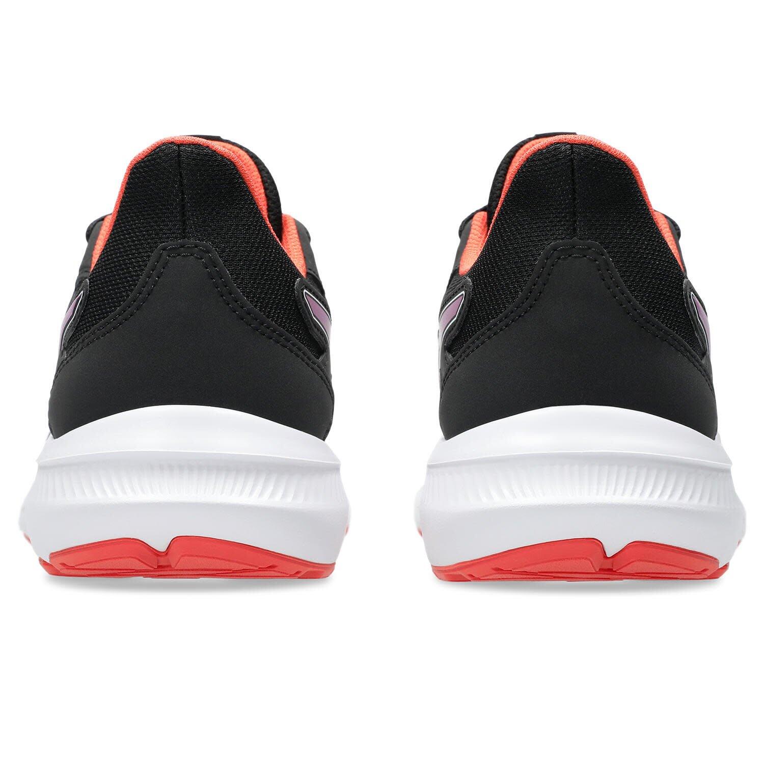 Chaussures De Running Enfants, Unisexe - ASICS Jolt 4 GS - Black/Ube 5/7