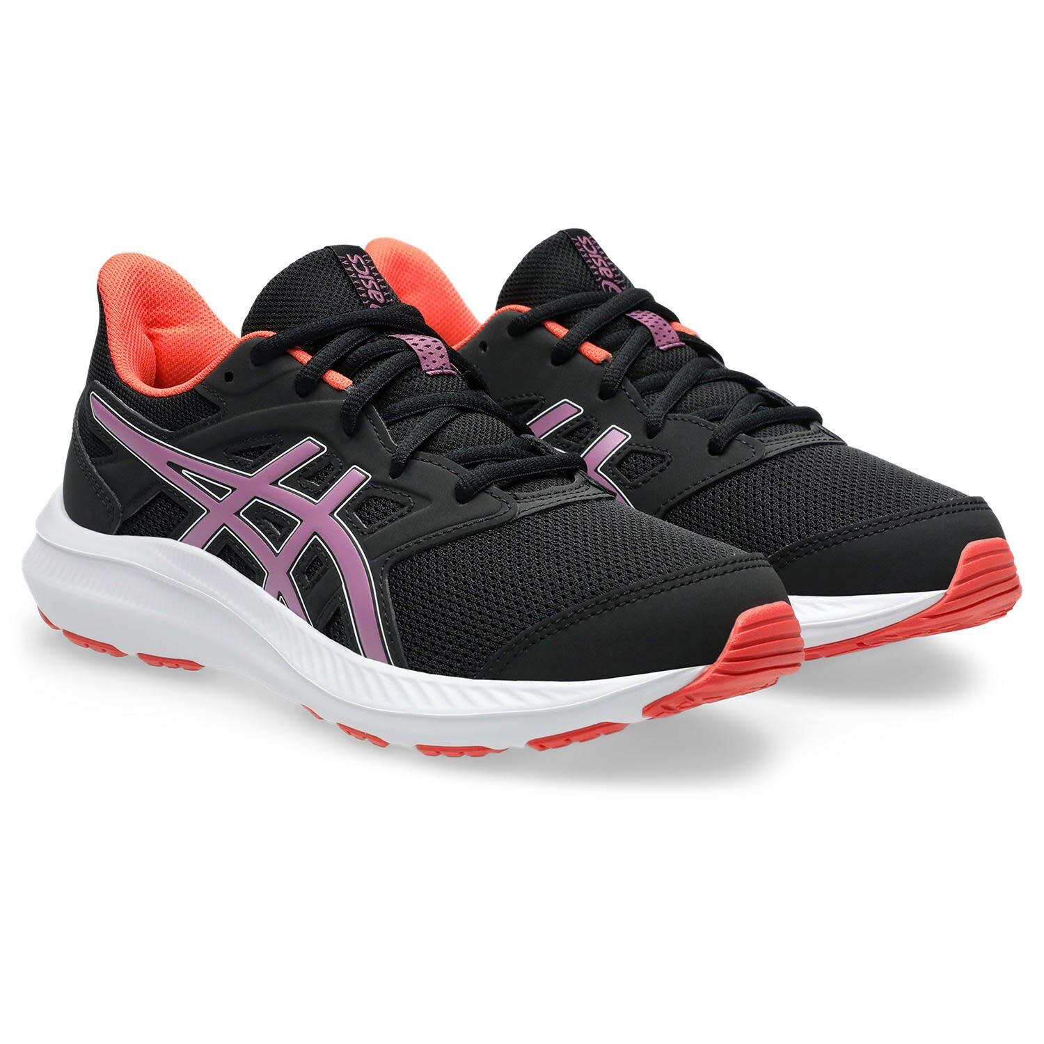 Chaussures De Running Enfants, Unisexe - ASICS Jolt 4 GS - Black/Ube 3/7