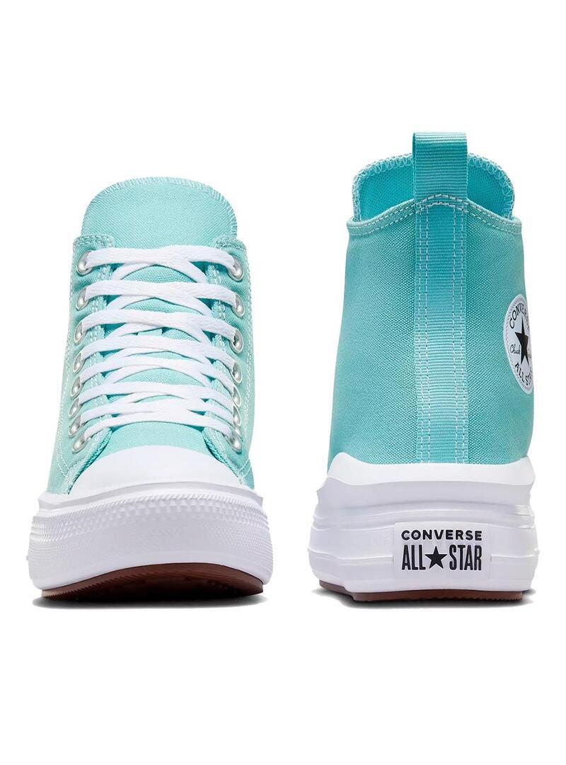 Tênis Converse All Star move plataforma verde 2/5
