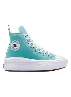 Zapatilla Converse All star move plataform Verde