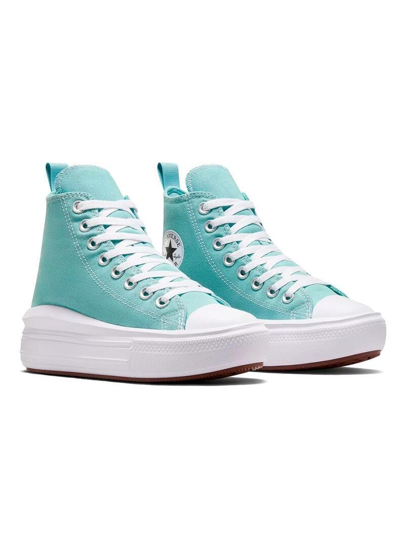 Tênis Converse All Star move plataforma verde 3/5