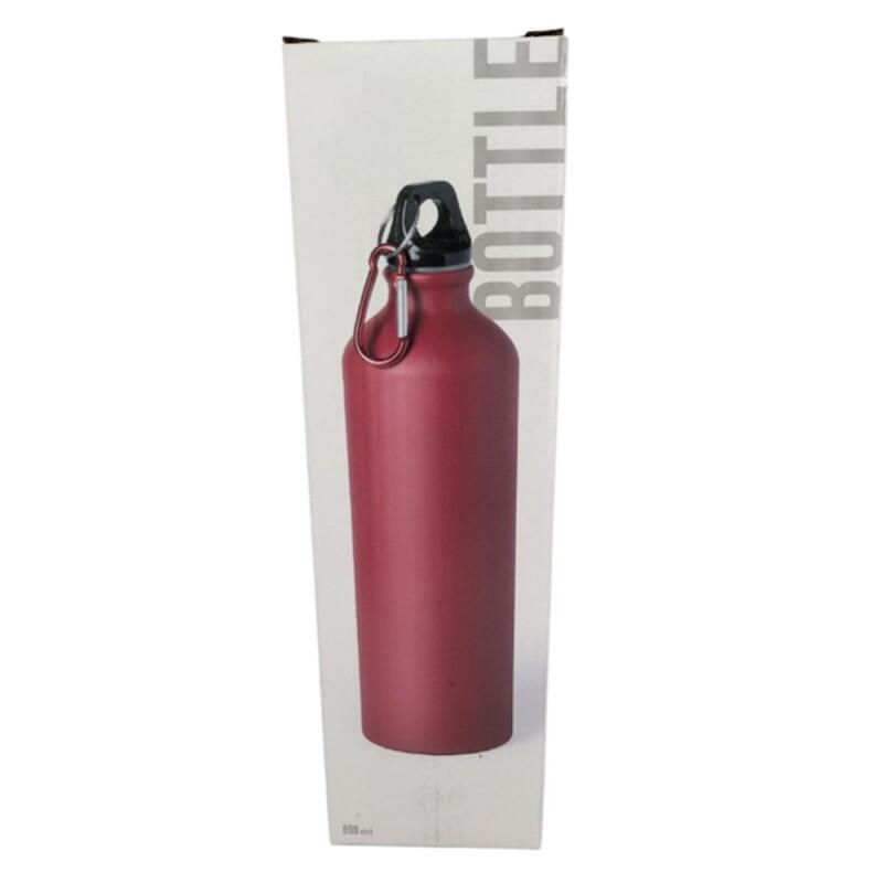 Bouteille d'eau thermale Vital Sport en aluminium 800 ml - Rouge 2/3