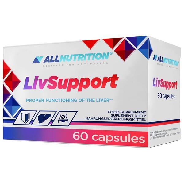 Suplement na wątrobę LIVSUPPORT 60 kapsułek