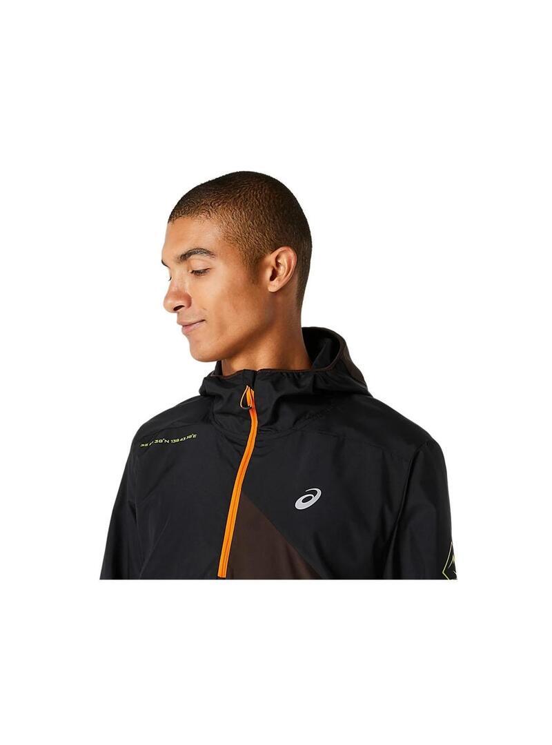 Jacke für Männer Asics Fuji Trail Schwarz 3/7