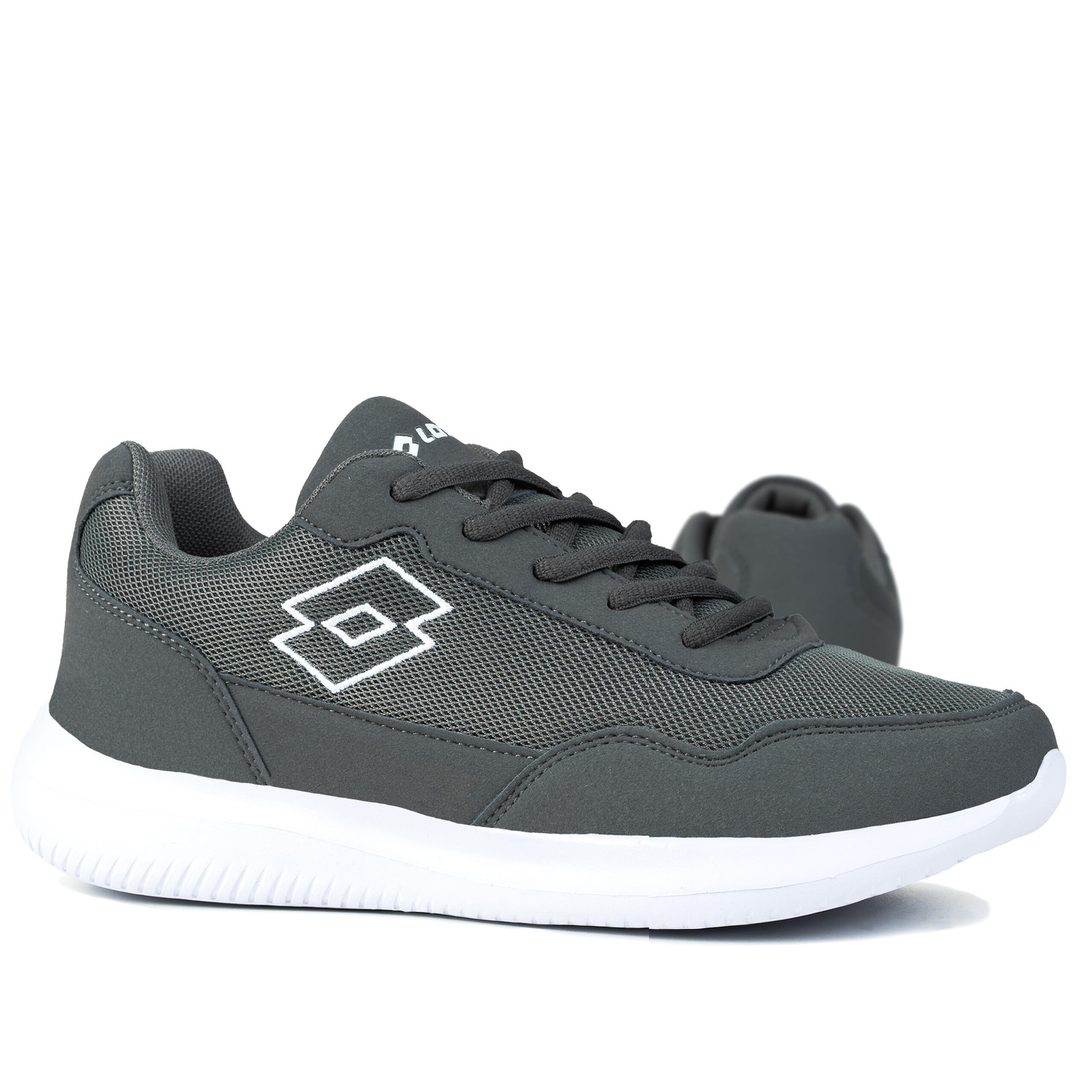 Lotto Connect  Unisex Basic  Sneaker 2400000U 1610 Grey/White 7/7
