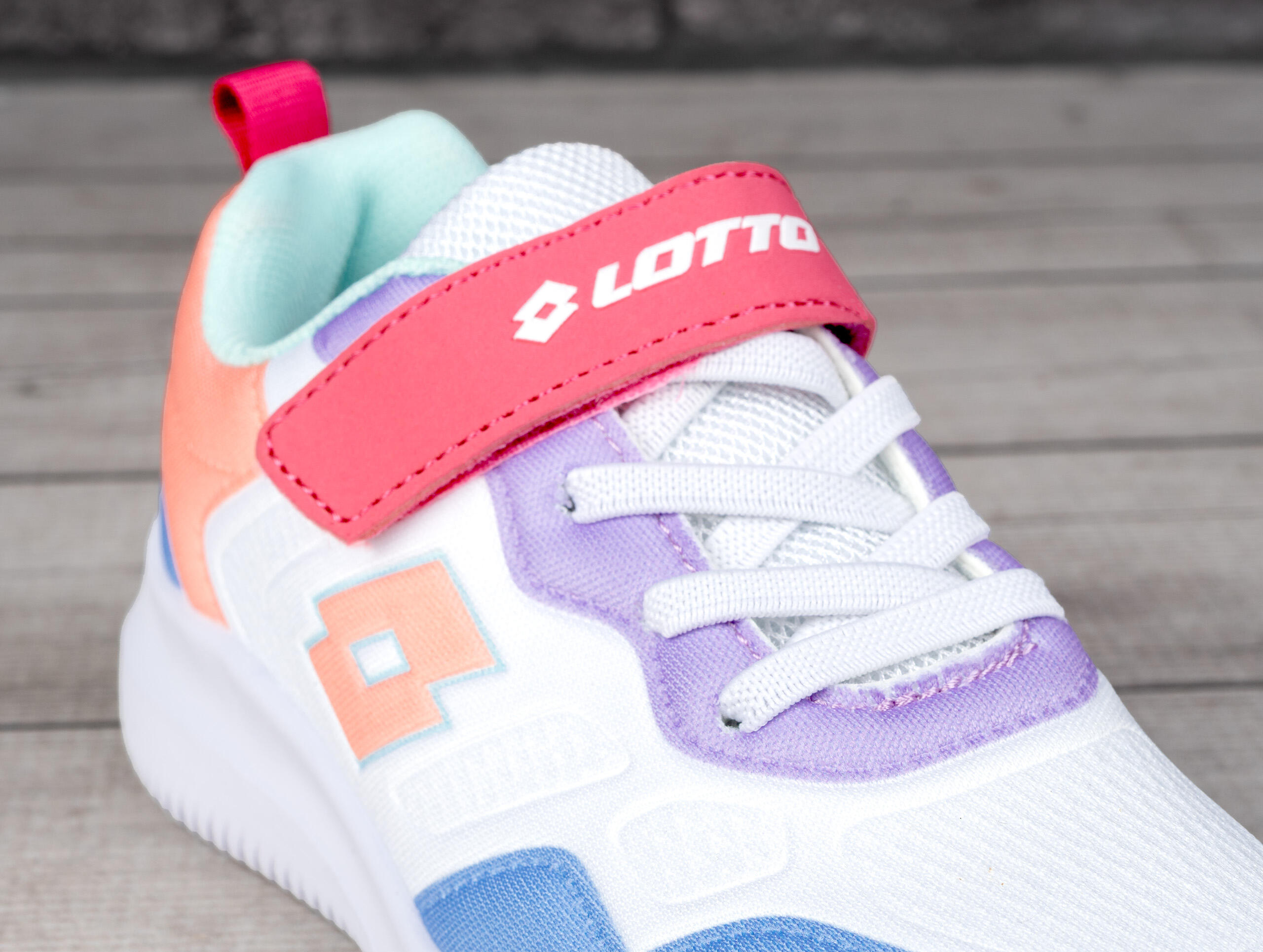 Buty sportowe dziecięce na rzep Lotto RITMO 2025 6/7