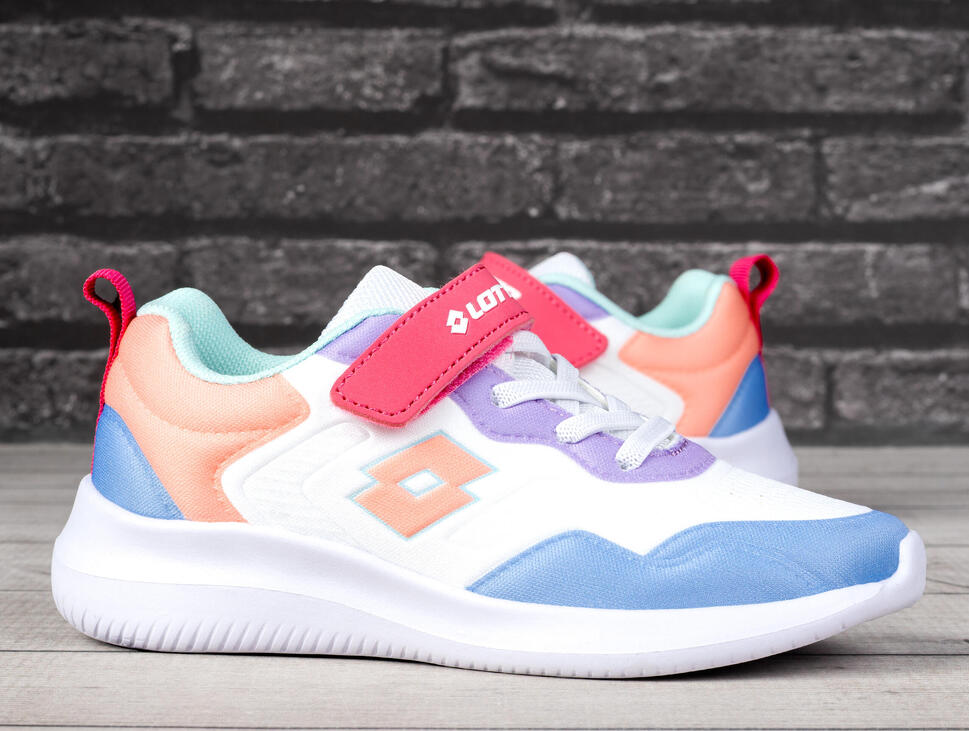 Buty sportowe dziecięce na rzep Lotto RITMO 2025