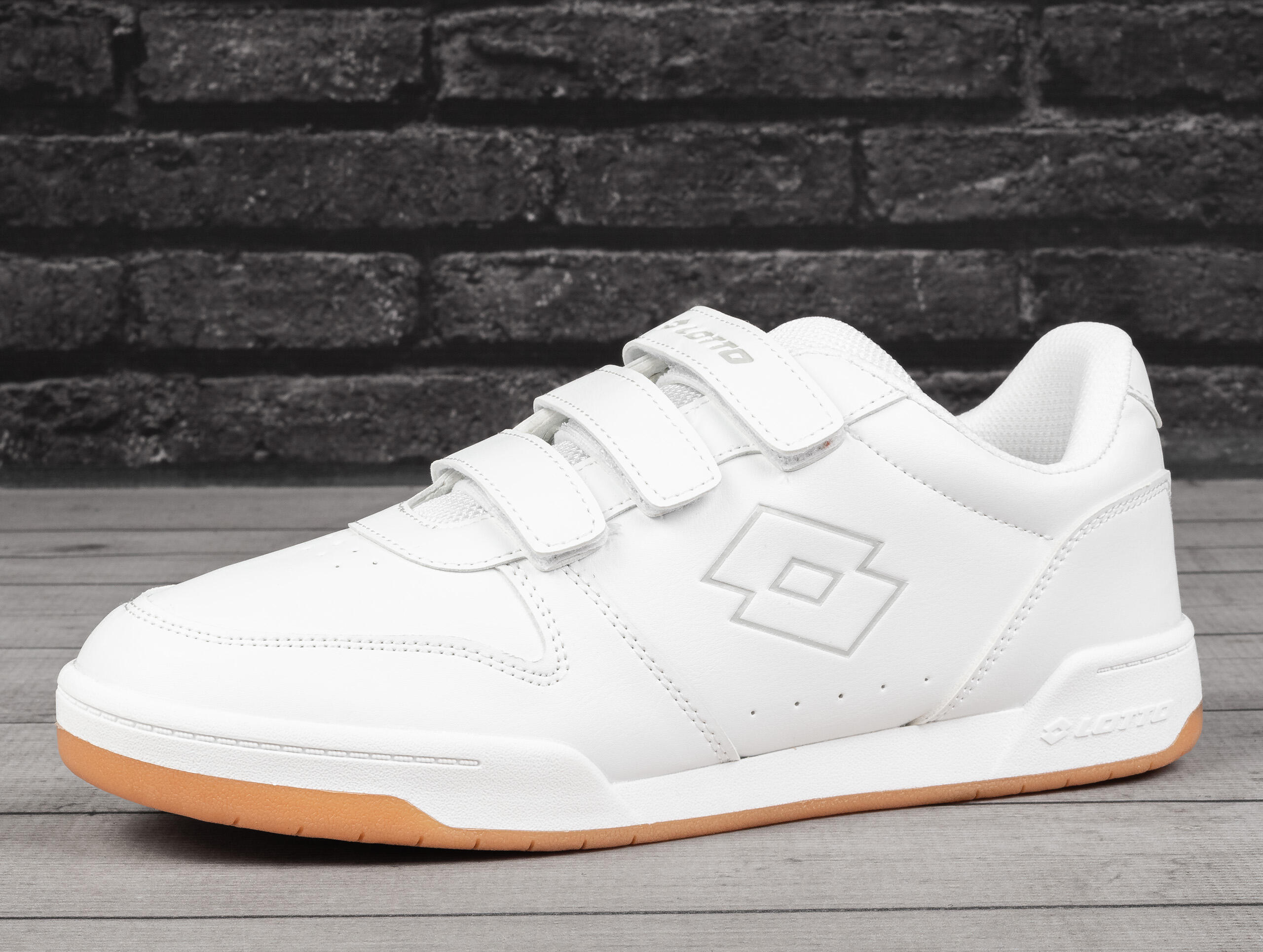 Lotto Unisex Titanis VL Basic Sneaker 2400530U 1014 White/Lt. Grey 3/7