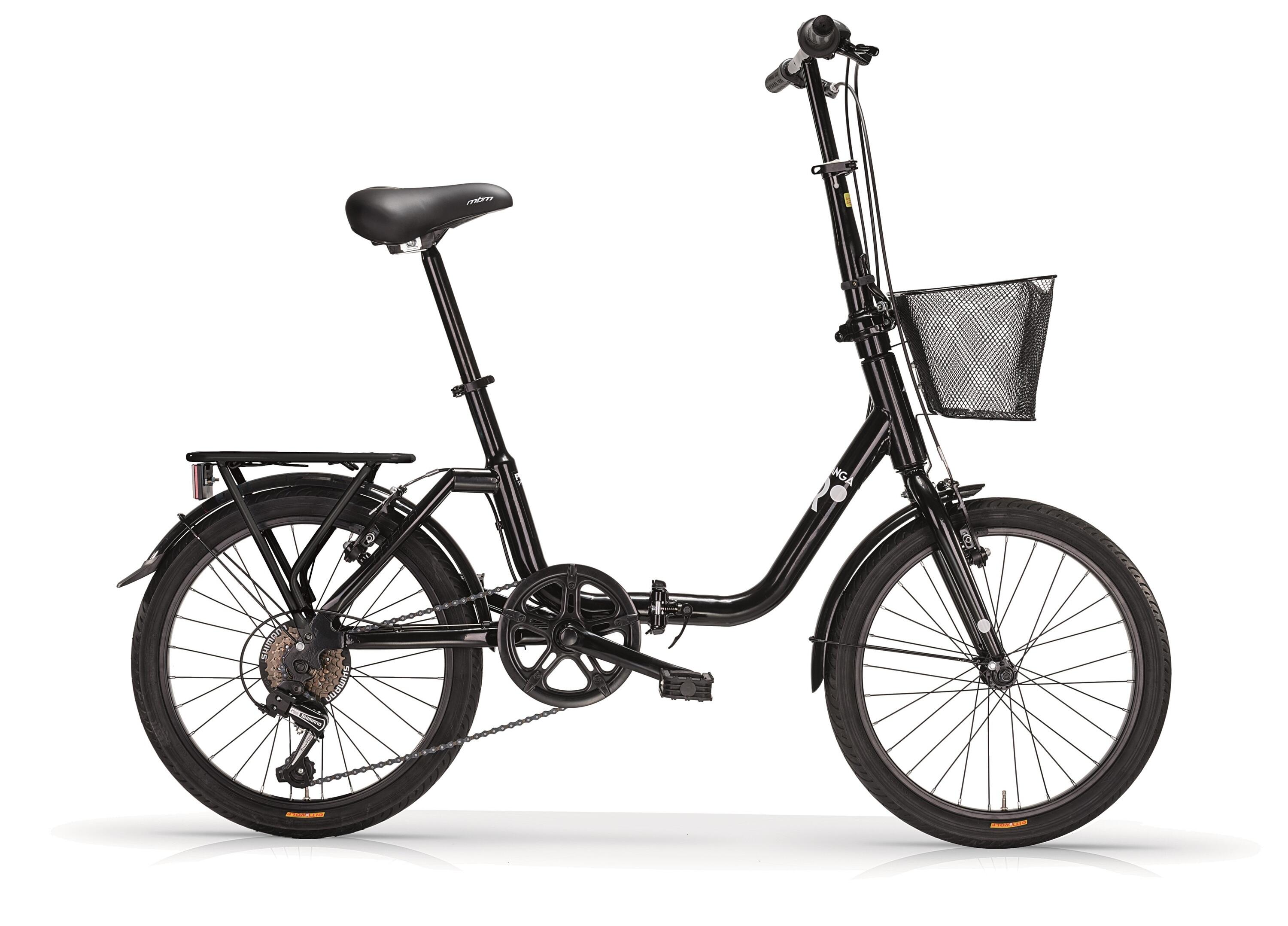 MBM Klapprad 20 Zoll KANGAROO schwarz