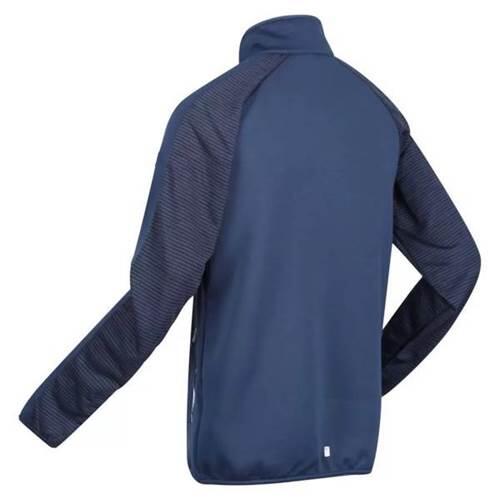 Sweat-shirt homme Regatta Yare Vi Extol Stretch softshell bleu adriatique 3/7