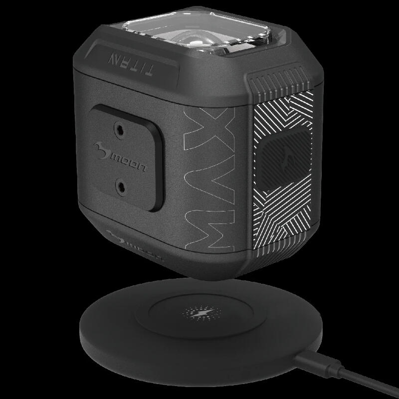 Lampka rowerowa przednia z uchwytem Moon Titan MAX 1700LM lekka 7/7