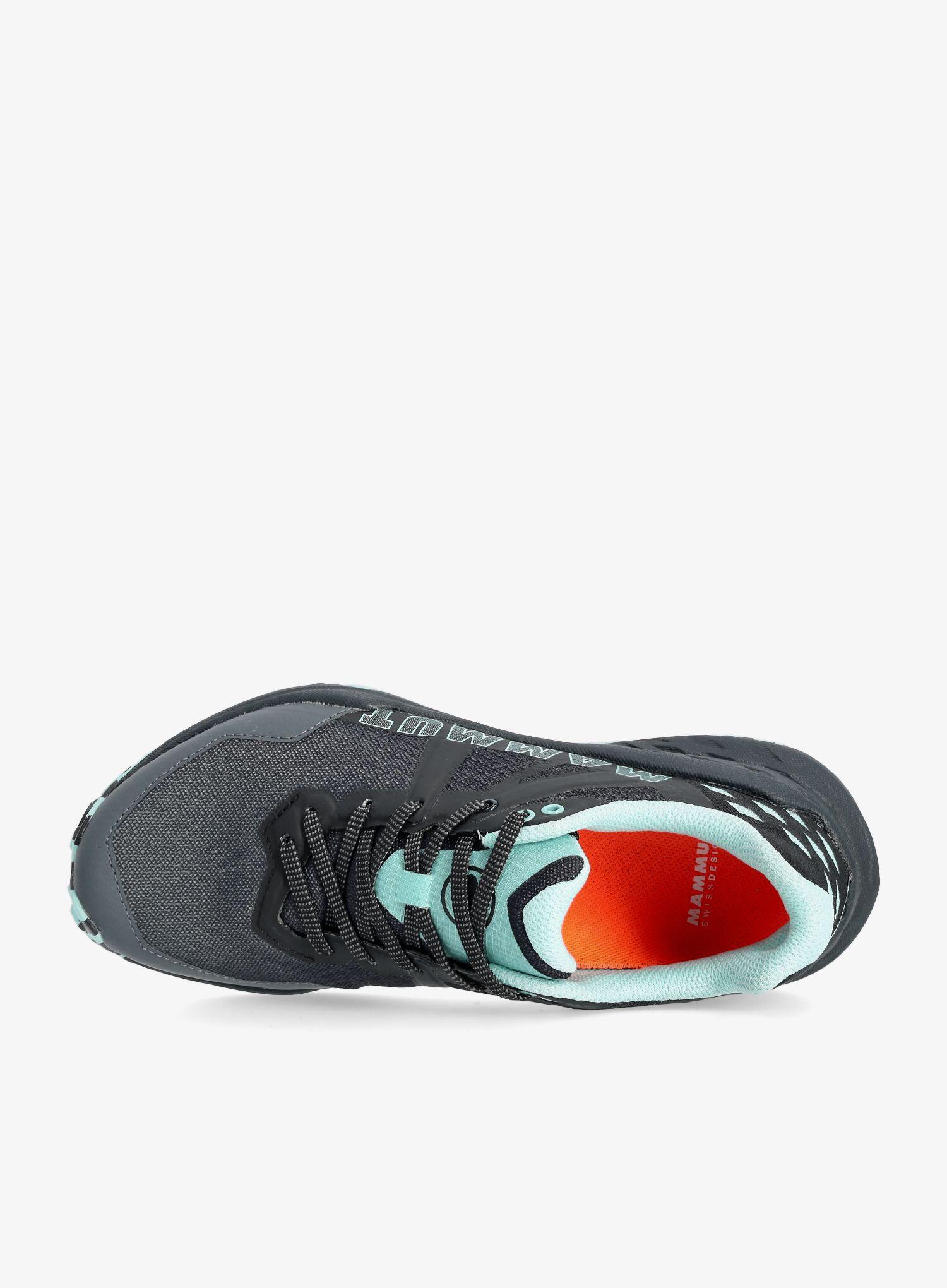 Mammut Sertig II Low mujer - Zapatilla de senderismo ligera negra, suela EVA 6/7