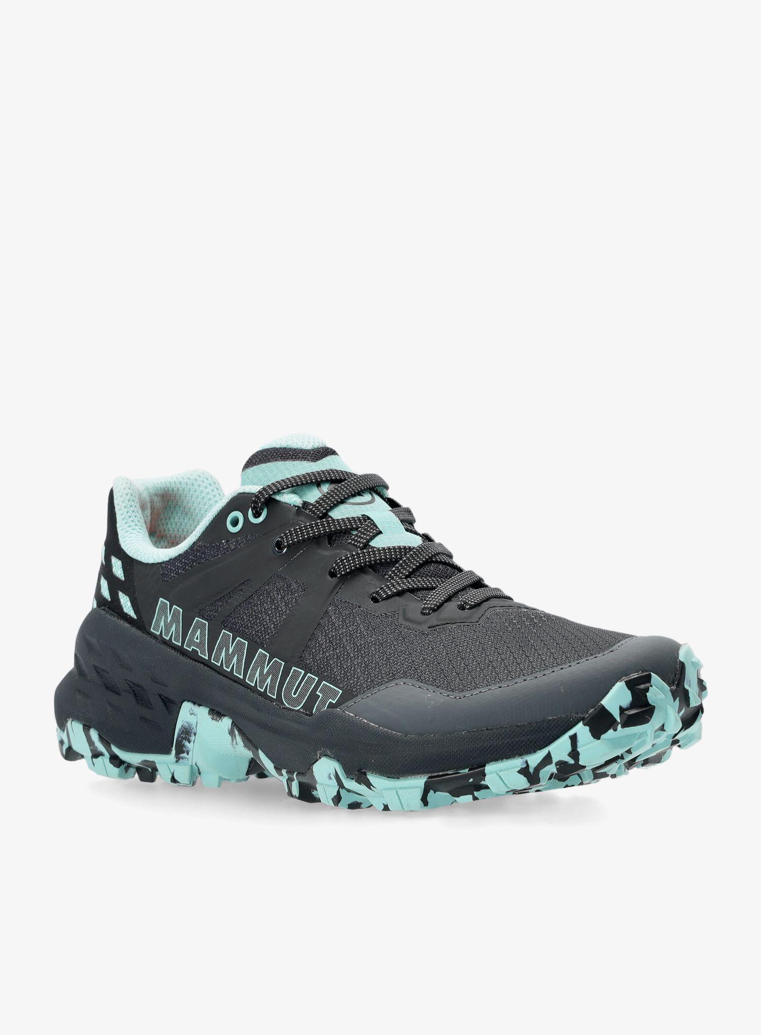 Mammut Sertig II Low mujer - Zapatilla de senderismo ligera negra, suela EVA 3/7