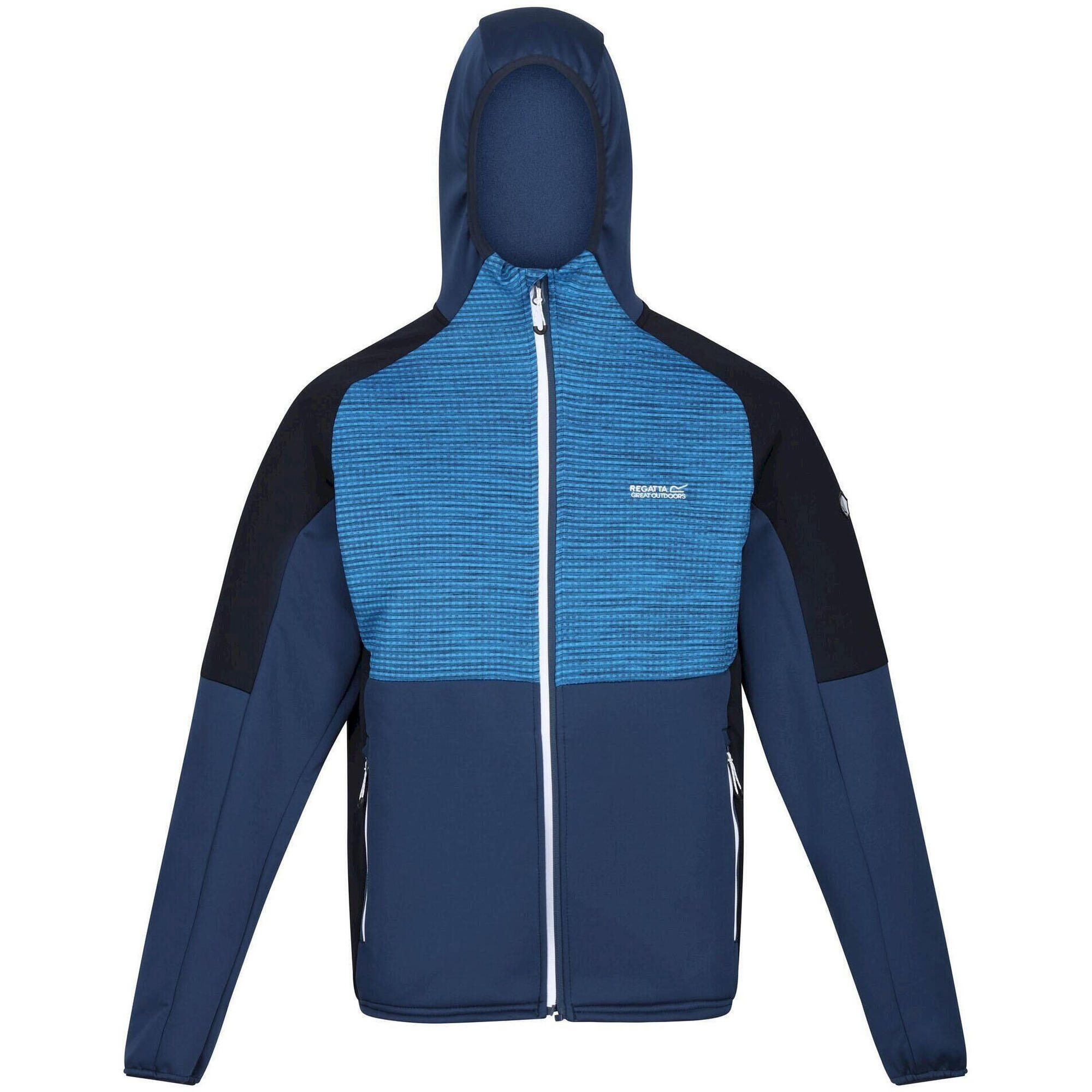 Regatta - Veste Softshell Regatta Attare Homme, S - Polaire - Bleu|gris|violet - Decathlon