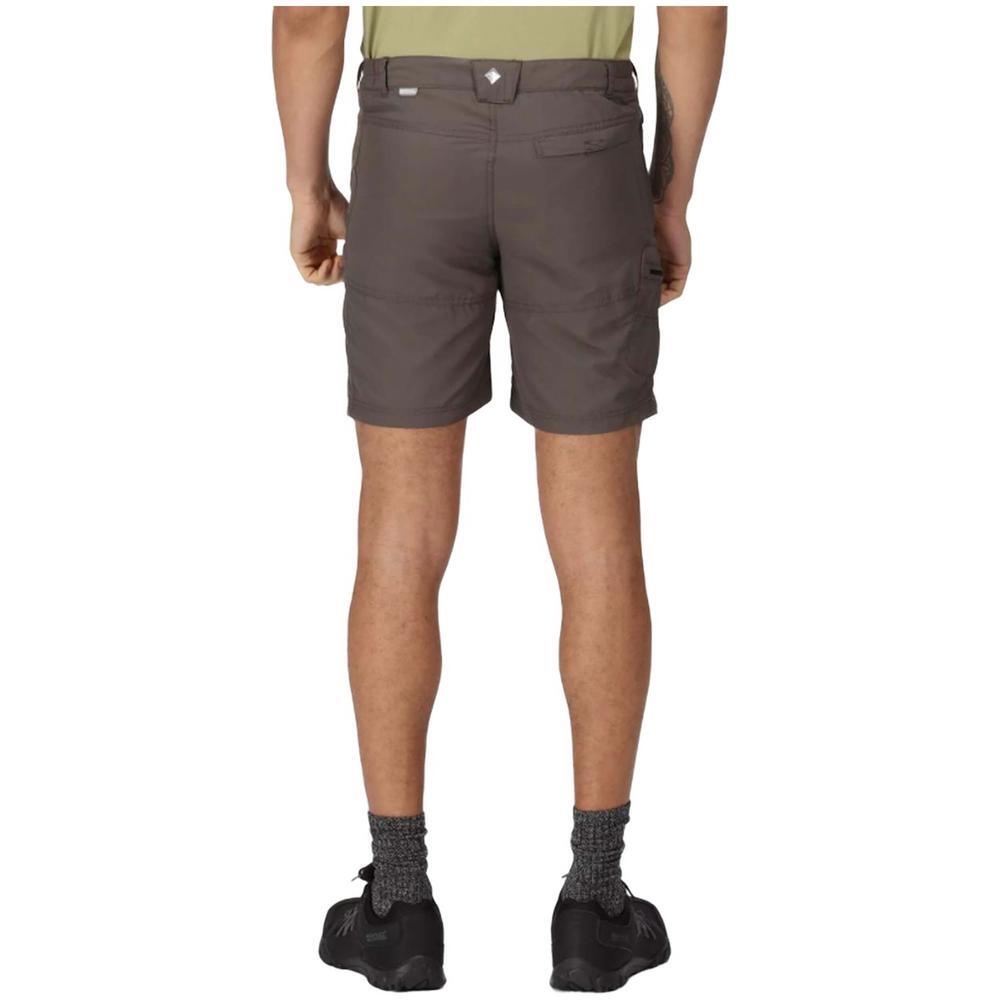 Pantalon corto para hombre Regatta Leesville shrt ii en color gris 2/6