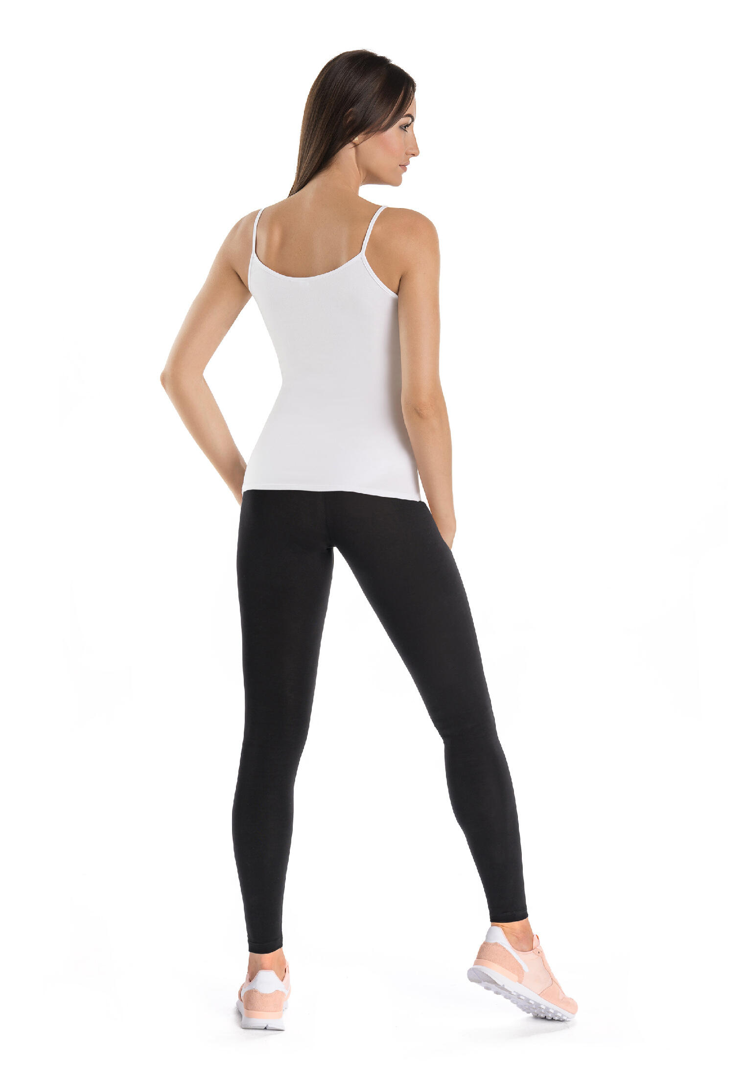 Katoenen top met bandjes en V-hals Teyli Melisa V 4/4