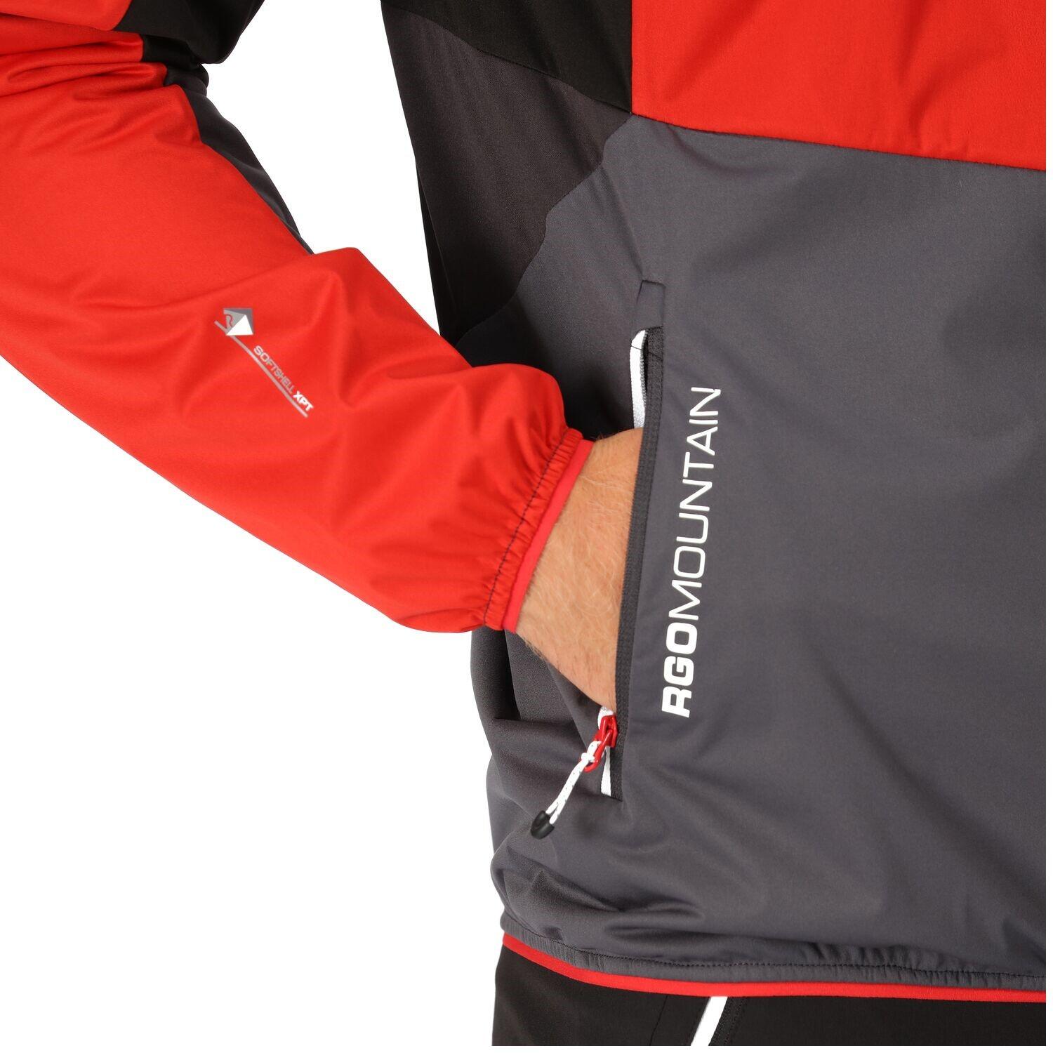 Regatta Tarvos VI Softshelljacke Herren mit Kapuze 3/7