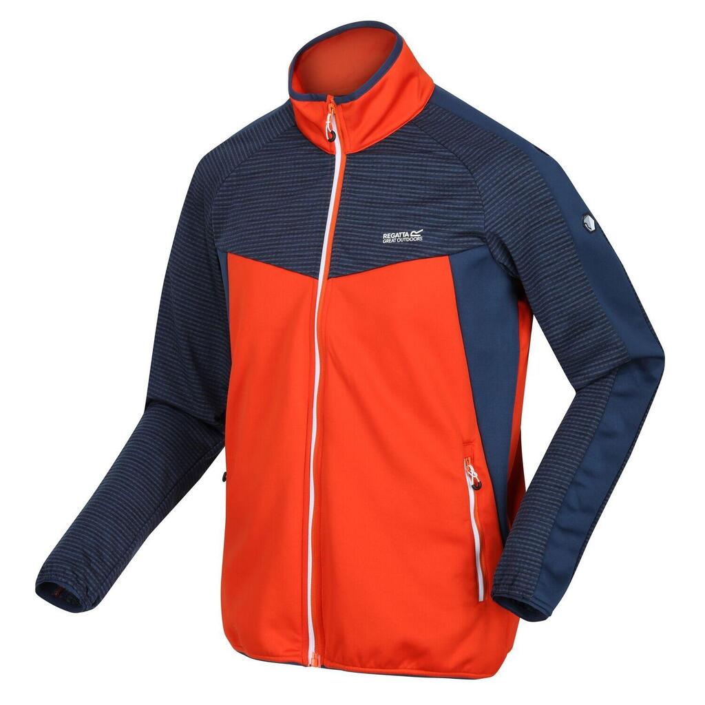 Men's Sweatshirt Regatta Men Yare Vi Extol Stretch Softshell Jacket Rusty Orange